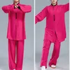 新しい6colors高品質の春/秋の女性太極拳衣類カンフーユニフォームウシュスーツ快適