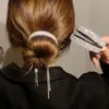 2022 New Women Bun Pearl Rhinestone Hair Claw Clips Hortetail 버클 포니 테일 홀더 헤어 클립 DIY 메이커 여성 헤어 액세서리