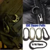 Outils Sacs de vêtements de voyage Clip Boucle 5 couleurs Tiler à fermeture éclair Ziplement Ziplement Tull Endrures Lock Zips Cordon Cord Tilers