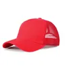 Ball Caps Outdoor Sports Baseball Cap Men Summer Oddychający siatka Visor Koreańska wersja lekka płyta Solid Kolor Spaper