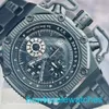 Männliche AP -Handgelenk Watch Royal Oak Offshore Serie 26165 Limitierte Ausgabe schwarzer Keramik -Titan -Material Seltener und guter Artikel