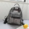 Speciatura impermeabile della gelatina coreana Summer Leisure Beach Mot Mother Bag Fashion Lettere inglesi zaino trasparente 240409