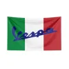 Italie Vespa Scooter Flag Polyester Digital Printing Moto Banner