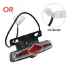 12V/36V-60V Electric Bicycle Taillight Ebike Turn Sign Light Bakre rack Lamp Lampor Natt Säkerhetsvarningslampor Ebike delar