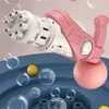 Sand Play Water Fun Bubble Kids Toys Electrical Soap Bubbles Machine Outdoor Wedding Party Children Födelsedagspresenter Toys For Children Gifts 1st L47