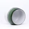 Tazze da tè ceramica gradiente verde tacino da tè 190 ml di grande capacità per bere acqua espresso