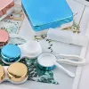 Contact Lens Case Square Travel Portable Solid Color Lens Cover Container Beauty Pupil Storage Soaking Box Eyewear Accessories