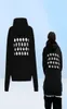 Margiela margella039s broken hole sweater hollowed out digital couple MM6 joint loose autumn Hoodie1379232