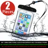 2pack Coopage universel de téléphone imperméable Universal Sac à preuves d'eau pour iPhone 14 13 12 11 Pro Max Samsung S23 S22 S21ULTRA Xiaomi