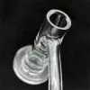 Dubbele emmers Charmer Terp Slurper Banger 18mm OD Volle las afgeschuinde rand 10 mm 14 mm mannelijk 90 graden kwarts DAB -nagel voor waterpijp bong zz