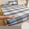 Grade A Lattice Queen Fitted Bed Sheet Maternal and Infant Grade Bed Sheets Durable Elastic Fitted Sheet 180x200 No Pillowcase