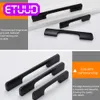 Europe Style Minimalism Matte Cabinet Handles Door Handles Black 600mm Long Handles Gold Durable Handle Wardrobe Pulls Hardware