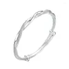 Bangle Simple Bracelets Mobiusbangle für weibliche Schmuck Geburtstagsgeschenke Party Gefälligkeiten