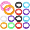 Dog Apparel 20 Pcs Scissors Ring Barber Supplies Silicone Finger Tool Supple Rings Pets Grooming For Dogs Protective Carpet