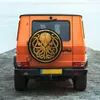 Call of Cthulhu Copertina di pneumatici di scorta per Toyota RAV4 Prado Jeep RV SUV 4WD 4x4 Lovecraft Monster Movie Car Wheel Protector Covers