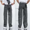 Designer Herren lila Jeans Jeans Hosen Modehosen High-End-Qualität Straight Design Retro Streetwear Casual Joggers Joggers Hosen Wäsche alte Jeans 301