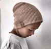 Kids Girl Boy Hat Hiver Baby Soft Warm Befonie Cap Crochet Élasticité CHAPEL