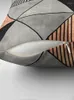 Pillow Concrete And Copper Triangles 2 Throw Sofa Covers For Living Room Luxury Cover