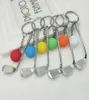 Creative Mini Golf Keychain Bag charme pingente ornamentos homens homens crianças chaves fãs de esportes de esportes de aniversario presente de aniversário WHO2625010