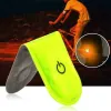 Flashing Night Running Light Jogging LED Safety Alarm Clip Magnet Light Backpack Bicycle Lapel Light Outdoor Riding Accessories