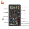 DT830B AC/DC Multimeter Digital Voltmeter Ammeter Ohm Spänning Testermätare Kapacitans Mätare Elektriker Testverktyg