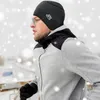 Schädel-Cap-Helm-Liner Balaclava Running Hat Cycling-Cap Beanie mit Brillenlöchern Winter Wärme Ski-Cap für Männer Frauen