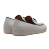 Chaussures décontractées Piergitar 2024 Fabriquées blanches à la main pour hommes Sneakers avec du cuir noir et de la semelle intérieure extérieure masculine