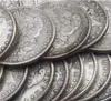 26 pezzi Morgan Dollars 18781921 QuotoQuot date diverse Mintmark Silver Plated Copy Coins Metal Craft Dies Manufacturing FacT1281848