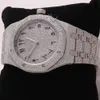 Luxury Looking Fully Watch Iced Out For Men woman Top craftsmanship Unique And Expensive Mosang diamond Watchs For Hip Hop Industrial luxurious 53185
