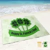 Saint-Patrick's Day Beach Blanket Sandproofproofing, couverture de plage Mat de plage léger pour voyages d'été, camping, pique-nique, plage