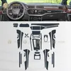 For Audi A6 A7 C8 2019-2023 Car Interior Film Dashboard piano board Shift center console Anti-scratch transparent TPU PPF Film