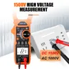 Victor 615b Digital Blamp multimetro DC 1500V Tester di tensione intelligente 6000 Conta di corrente di frequenza di corrente NCV Meter NCV