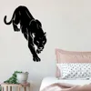 Grand autocollant mural de pépinière Afrique Africain Creative Home Decor Panther Bedroom Living Room Decoration