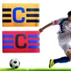 Soccer Football Armband Adult Children Durable Armband Captain Sports Bands Team Exercise Breathable Elastic Armbag