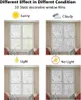 Window Stickers Privacy Film Self Adhesive Frosted Static Cling Anti-UV Glass Sticker