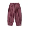Men's Pants Cotton And Linen Male Summer Breathable Solid Color Mens Loose Fitness Trousers Baggy Streetwear Plus Size
