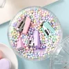 1Box ​​Stationery Binder Clips Push Pins Thumbtacks Staplers Staples Office Accessoarer Set Stafflärare Bindande förnödenheter