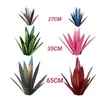 27/35/55 cm DIY Metal Agave Plants Tequila Art Crafts Ornament Rustic Garden Yard Sculpture Outdoor Home Decor Accessories 240409