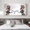 Fist Mobile Shackle Graffiti Art Canvas Painting Street Wall Art Posters Prints Colorful Pictures Living Room Home Decor Cuadros