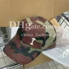 Chapeau de pêcheur concepteur camouflage Chapeau de luxe Backet Bucket Bucket Outting Sun Chat Sports Ball Cap Voyage de vacances