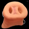 Party Decoration Halloween Simulation Latex Pig Nose Fake Ghost Festival Props Masquerade Mask Cosplay Holiday Decor