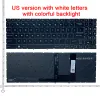 Keyboards New US English Keyboard for MSI Crosshair 15 seris 15A11U 15B12U B12UEZ V203222CK1 RGB Backlit