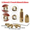 7st Mini Drilling Tool Drill Mapp Copper Cap för Rotary Power Tools0.5-3mm Electric Drill Bit Kit Chuck Adapter Collet