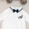 New newborn jumpsuits designer toddler bodysuit Size 59-90 CM Handsome bow tie decoration infant Crawling suit 24April