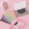 100Pc Portable Oil Blotting Sheets 5Color Facial Refreshing Oil-Absorbing Paper Lavender Anti-grease Paper Cleaning Makeup Tools