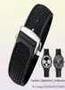Bekijkbanden 20 mm 21 mm 22 mm 18 mm 19 mm hoogwaardige rubberen siliconen horlogeband fit voor Omega Speedmaster Watch -riem stalen implementatie1564143