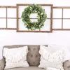 Decoratieve bloemen Kerstgran slingers simuleren bladeren hangende ornament kunstmatige eucalyptus vakantiefeestjes benodigdheden