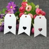 Decorazione per feste 400pcs/lotto etichette di carta kraft etichetta Hang Wedding Cake Fondant Faius Blank Tag 7x4cm