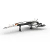 MOC Mass Effect 2 Normandy SR-2 Starships Blocks Blocos de Building Set Game Spaceship Fighter Airship Bricks Infantil Toys Aniversário Presentes