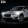 Accessoires d'éclairage LED de voiture TCART T10 W5W pour Subaru Crosstrek XV 2018-2020 Auto Traffic Lights Plaque d'immatriculation Lampe de lecture de la plaque d'immatriculation